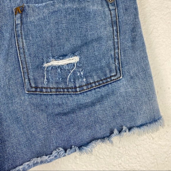 RVCA Boyfriend Distressed Denim Shorts size 30 - Picture 13 of 14
